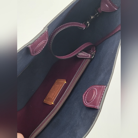 🔥CHARM INCLUDED🔥 Coach 1941 Maddy in Boysenberry, EUC - Picture 12 of 15